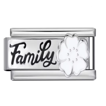 تشارم فضي طويل Family